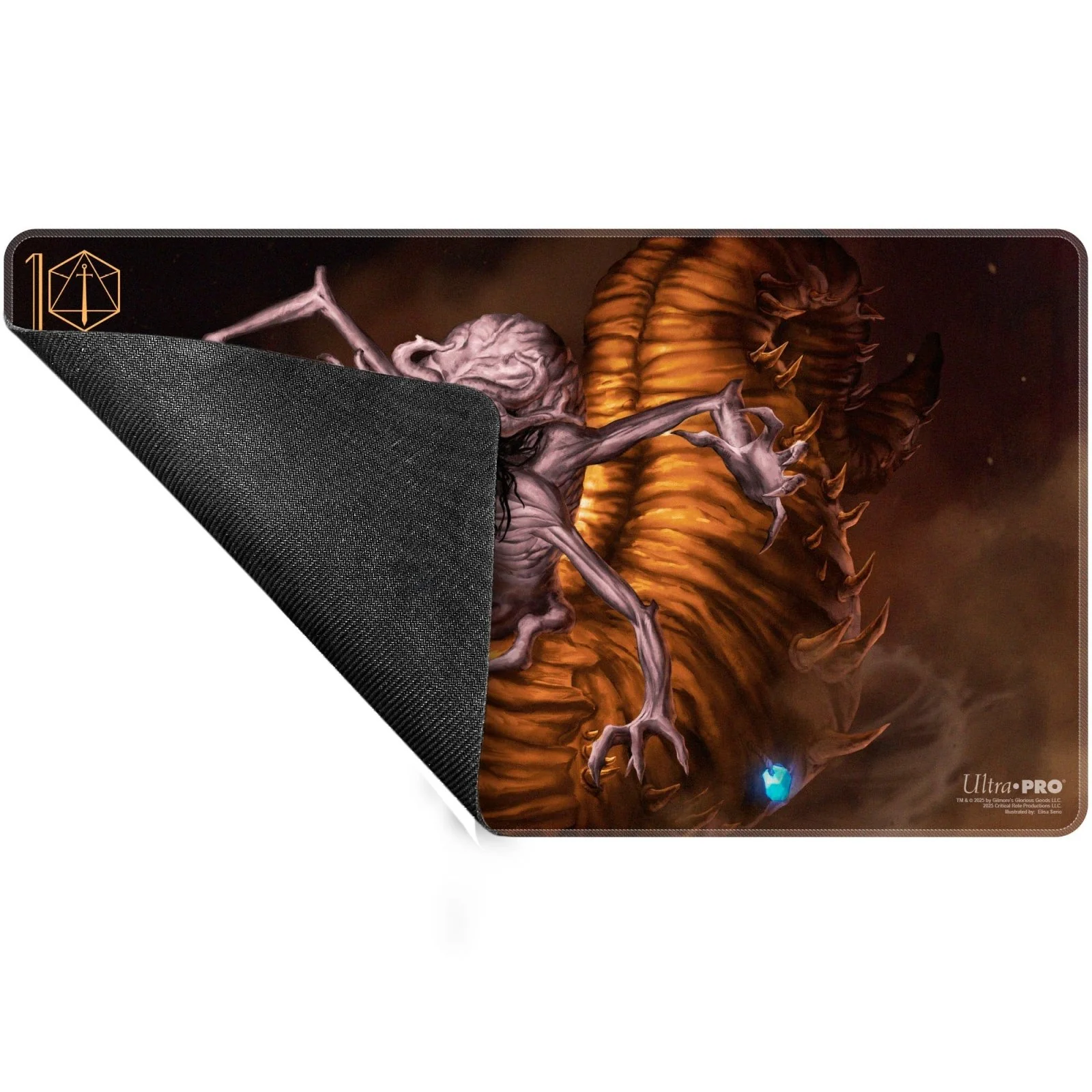 Critical Role Baddies - The Shademother Stitched Playmat for Tabletop Gaming - Image 3