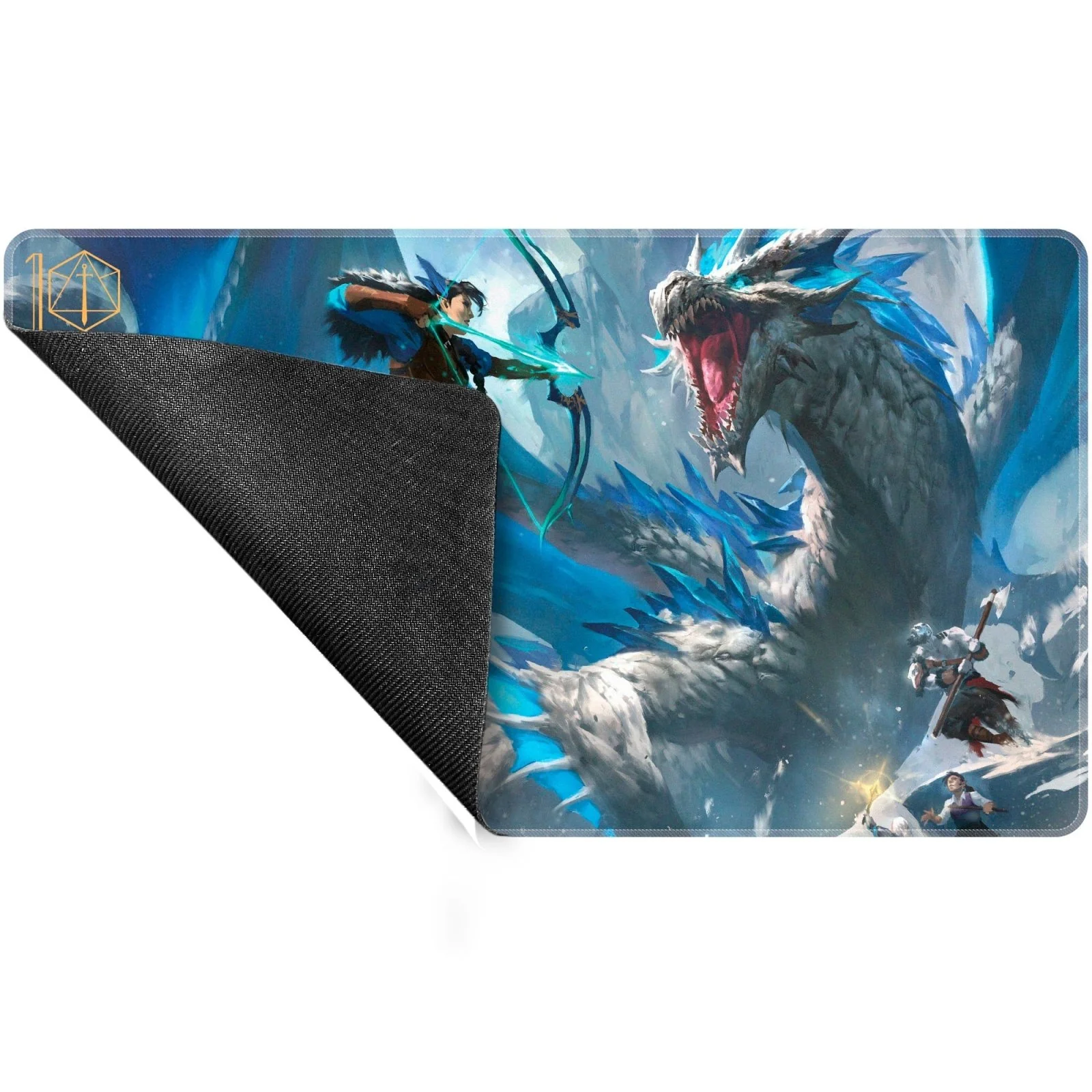 Critical Role Baddies - Vorugal Stitched Playmat for Tabletop Gaming - Image 3