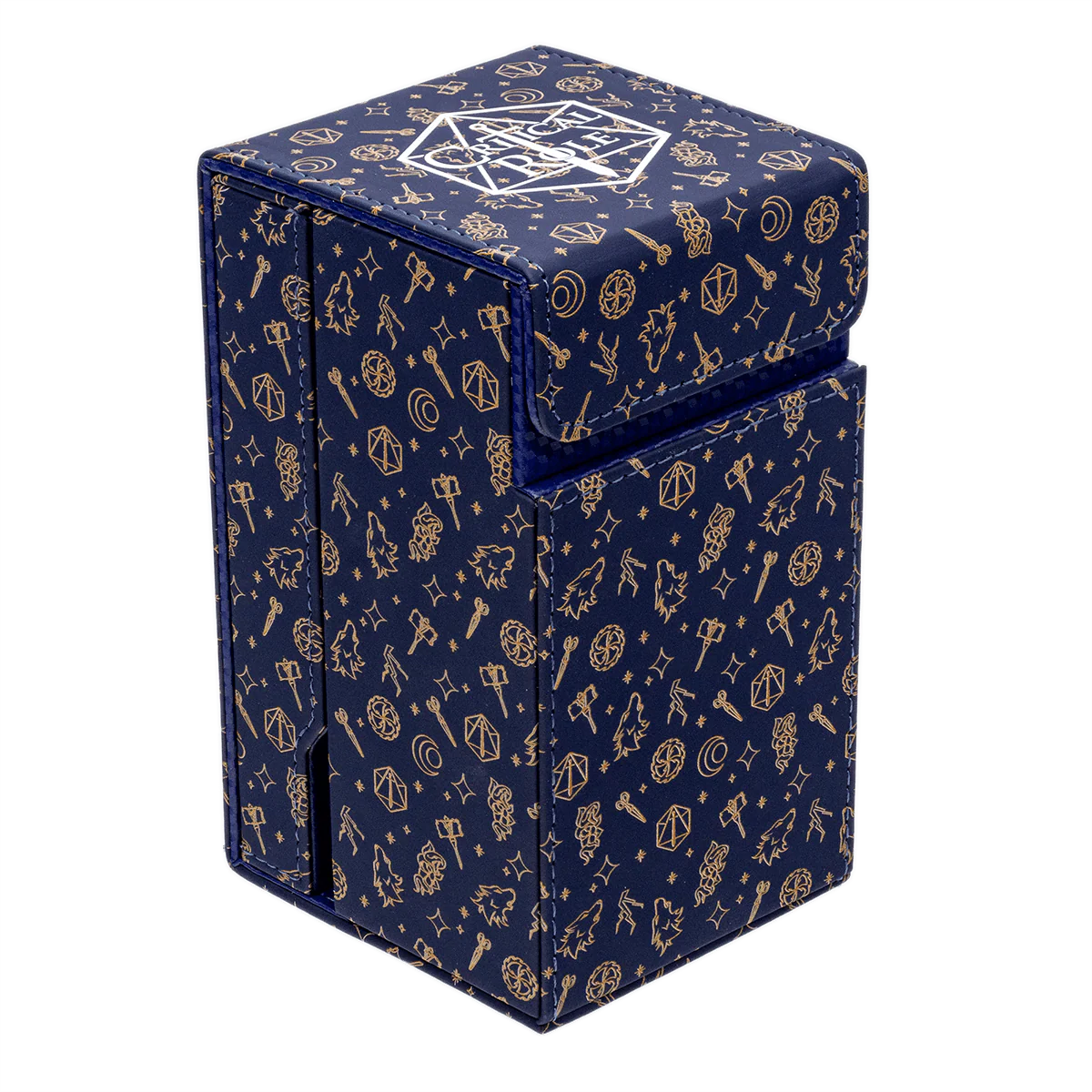 Critical Role Bells Hells Pattern Printed Leatherette Dice Tower