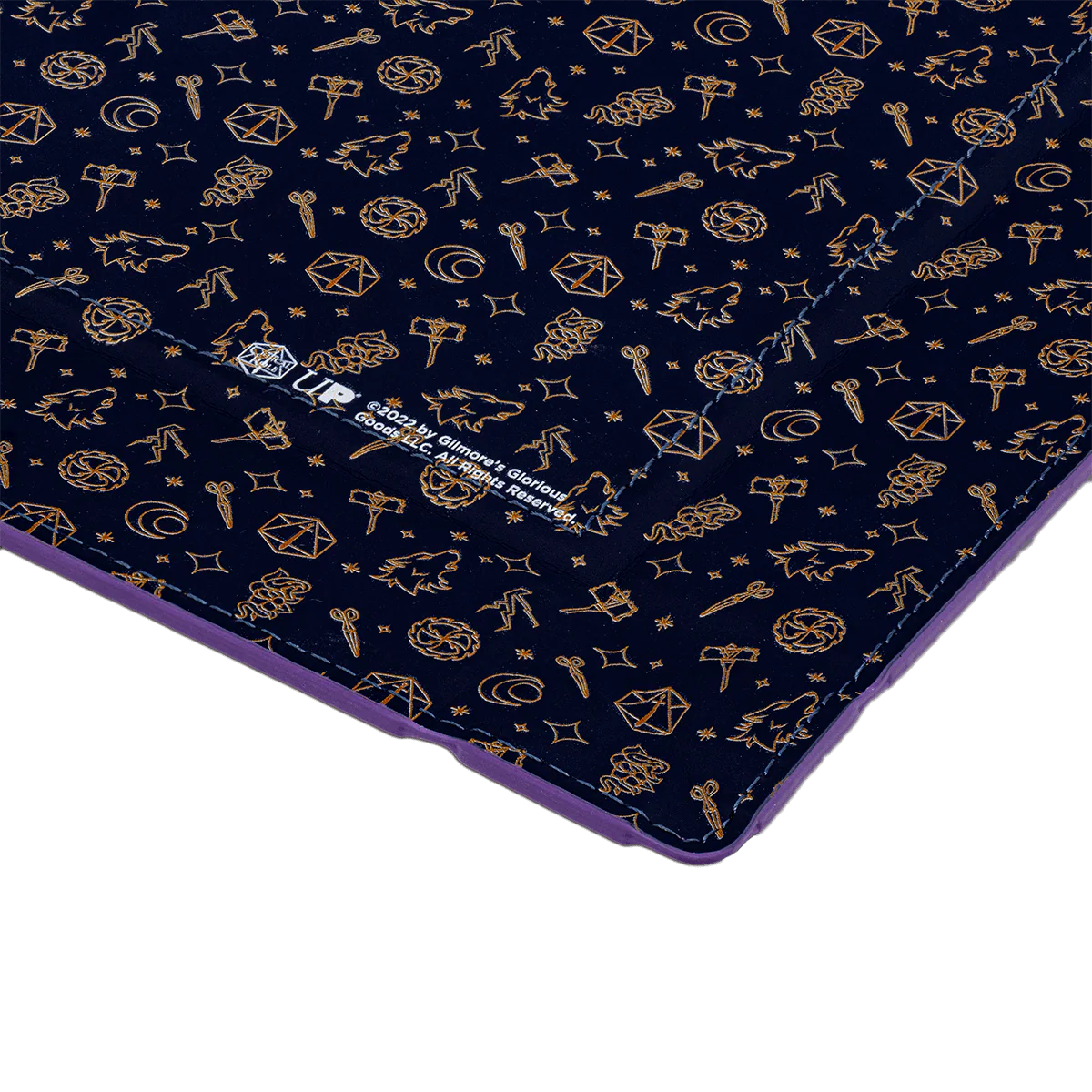 Critical Role Bells Hells Pattern Printed Leatherette Folding Dice Tray - Image 3