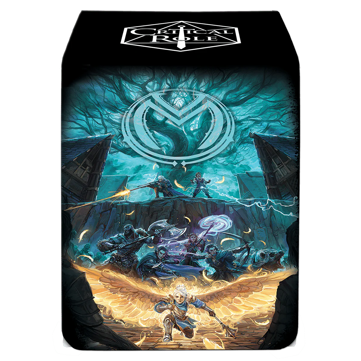 Critical Role Bells Hells Vox Machina Art Printed Leatherette ALCOVE® Deck Box - Image 4