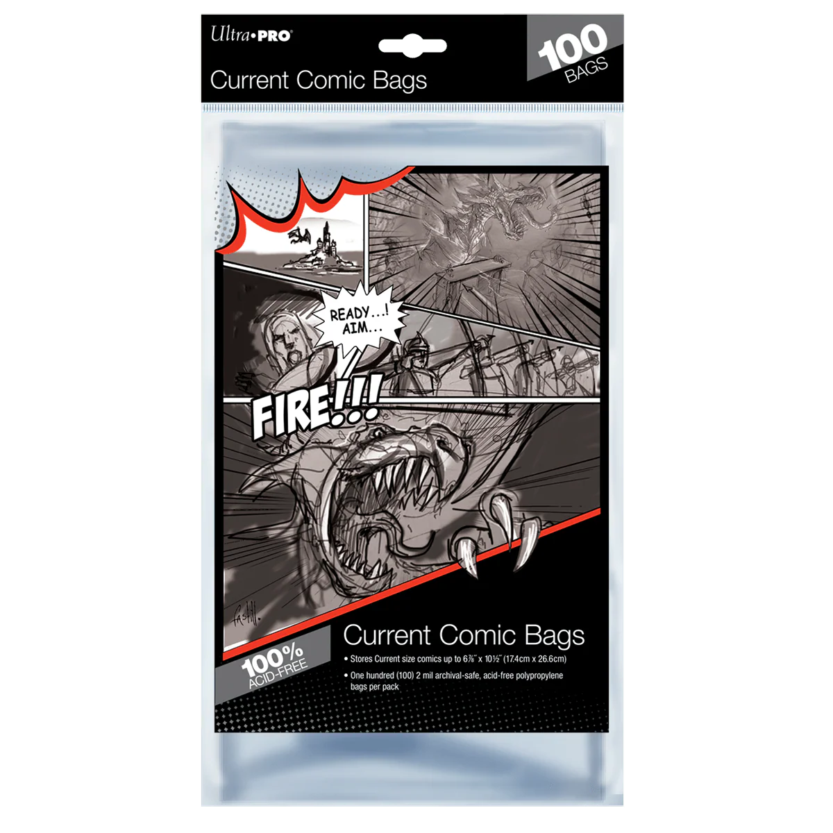 Current Size Comic Bags (100ct)