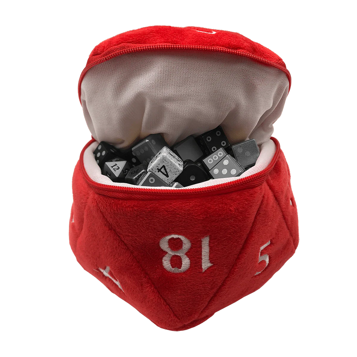 D20 Plush Dice Bag - Image 3