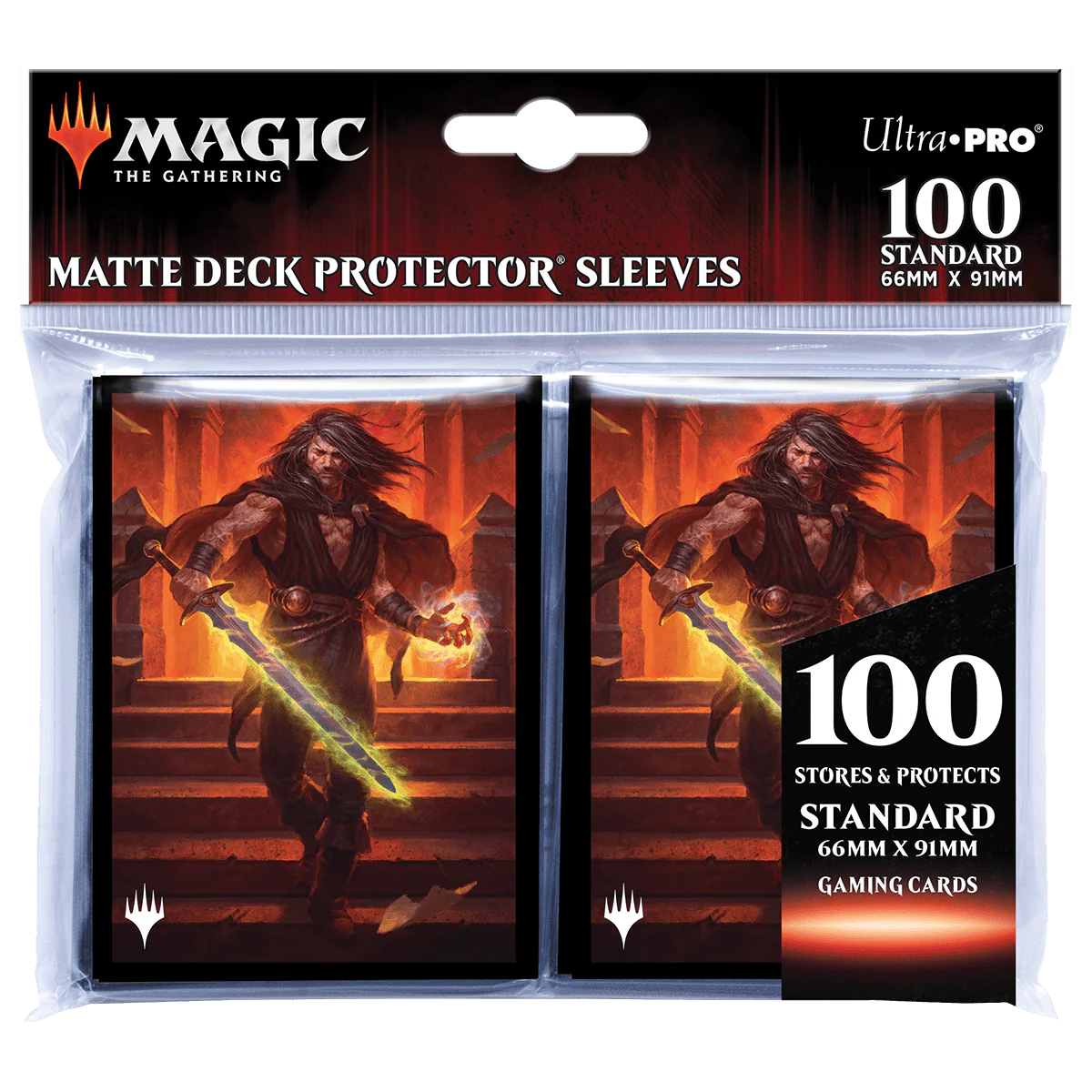 Dominaria United Jared Carthalion Standard DECK PROTECTOR® Sleeves (100ct) for Magic: The Gathering - Image 2