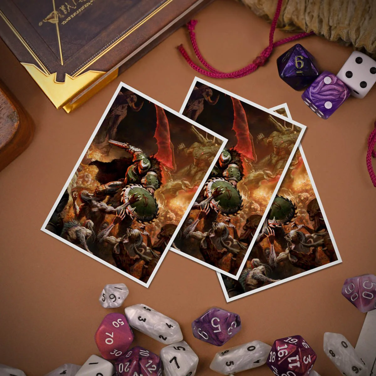 DOOM: THE DARK AGES - ONSLAUGHT - APEX DECK PROTECTOR® Sleeves - Image 4