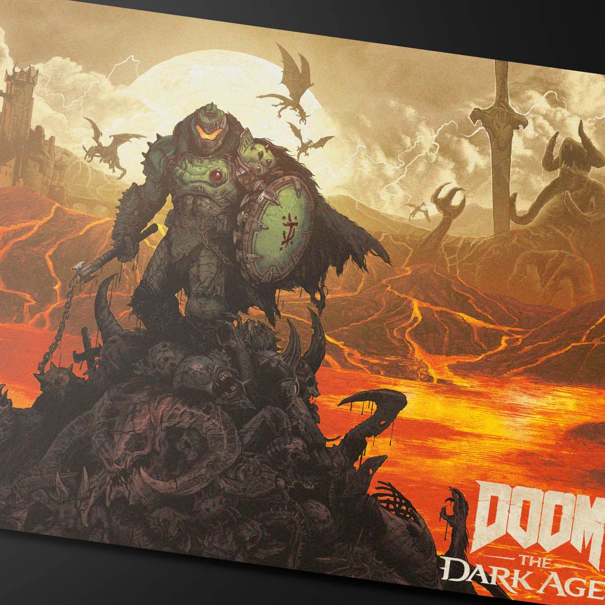 DOOM: THE DARK AGES - WRATH - Playmat - Image 2