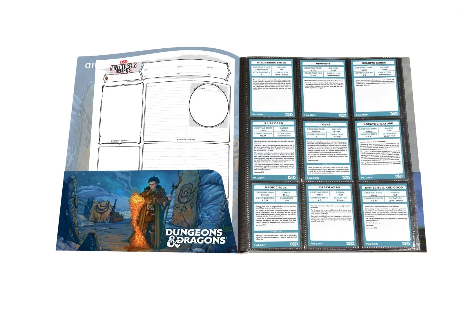 Druid - Class Folio with Stickers for Dungeons & Dragons - Image 2