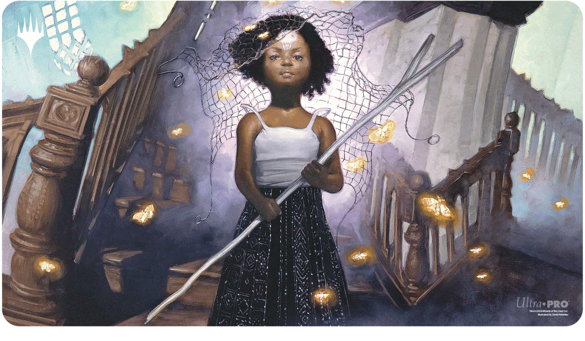 Duskmourn Aminatou, Veil Piercer (Commander) Standard Gaming Playmat for Magic: The Gathering - Image 2