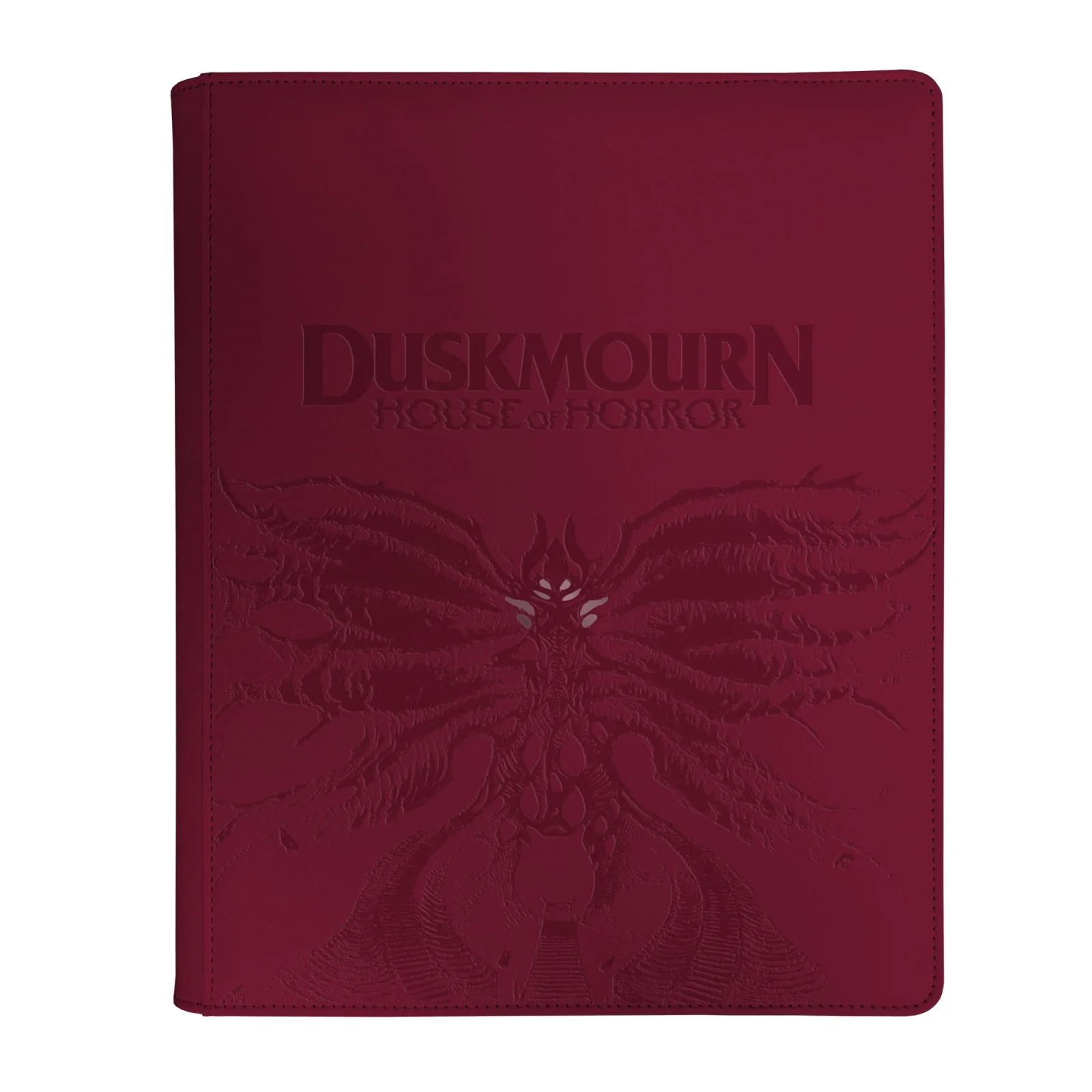 Duskmourn Creepy Leather-Bound Set Symbol 9-Pocket Premium Zippered PRO-BINDER® for Magic: The Gathering