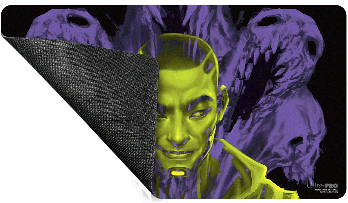 Duskmourn Kaito, Bane of Nightmares (Double Exposure Alt) Standard Gaming Playmat for Magic: The Gathering - Image 3