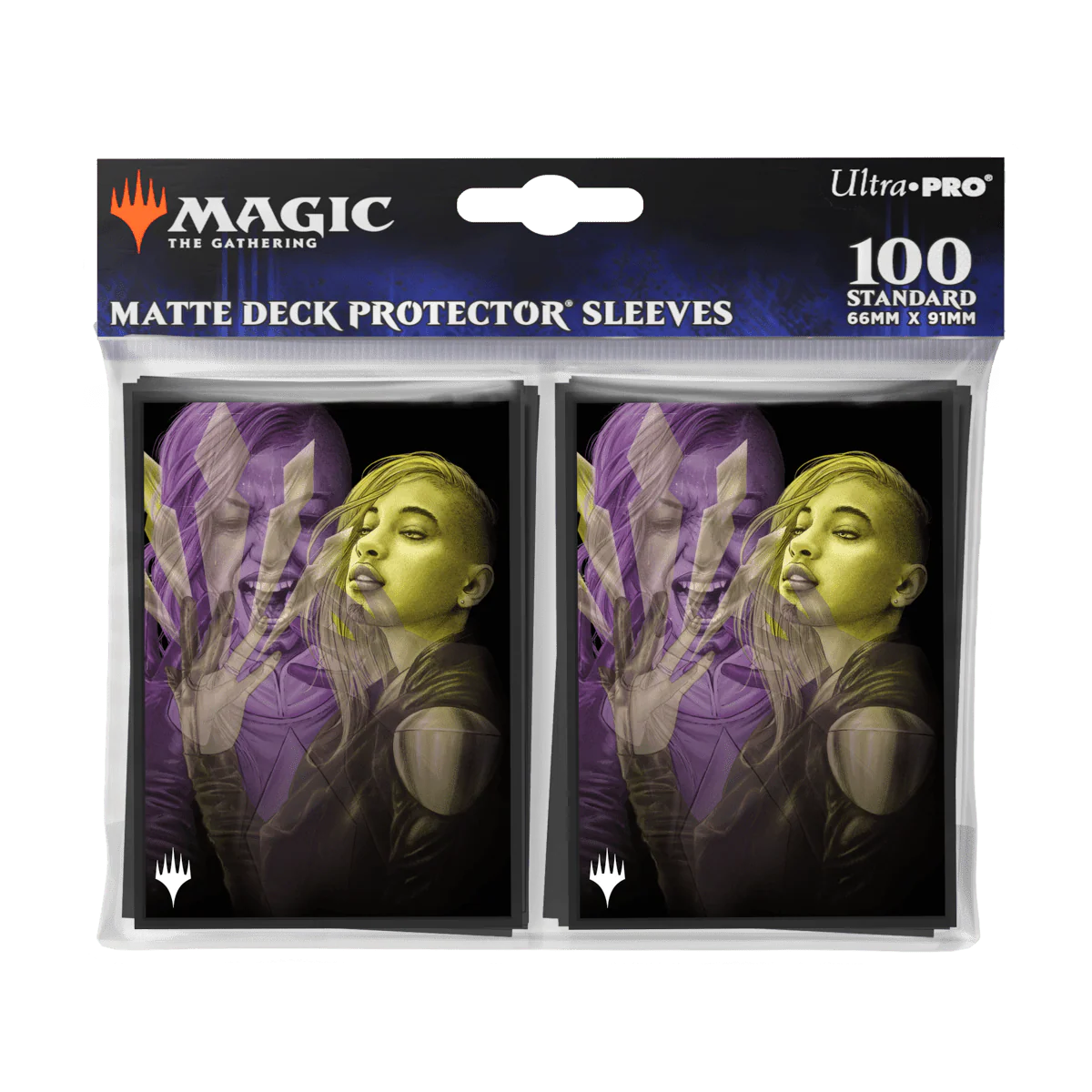 Duskmourn Niko, Light of Hope (Double Exposure Alt) 100ct DECK PROTECTOR® Sleeves for Magic: The Gathering - Image 3