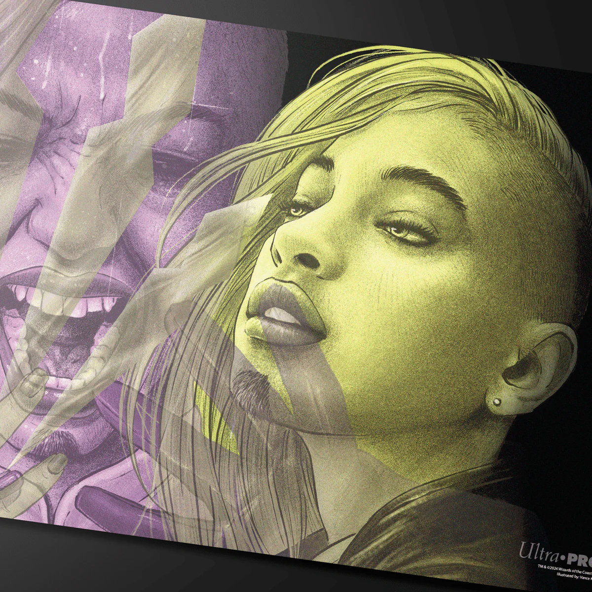 Duskmourn Niko, Light of Hope (Double Exposure Alt) Standard Gaming Playmat for Magic: The Gathering