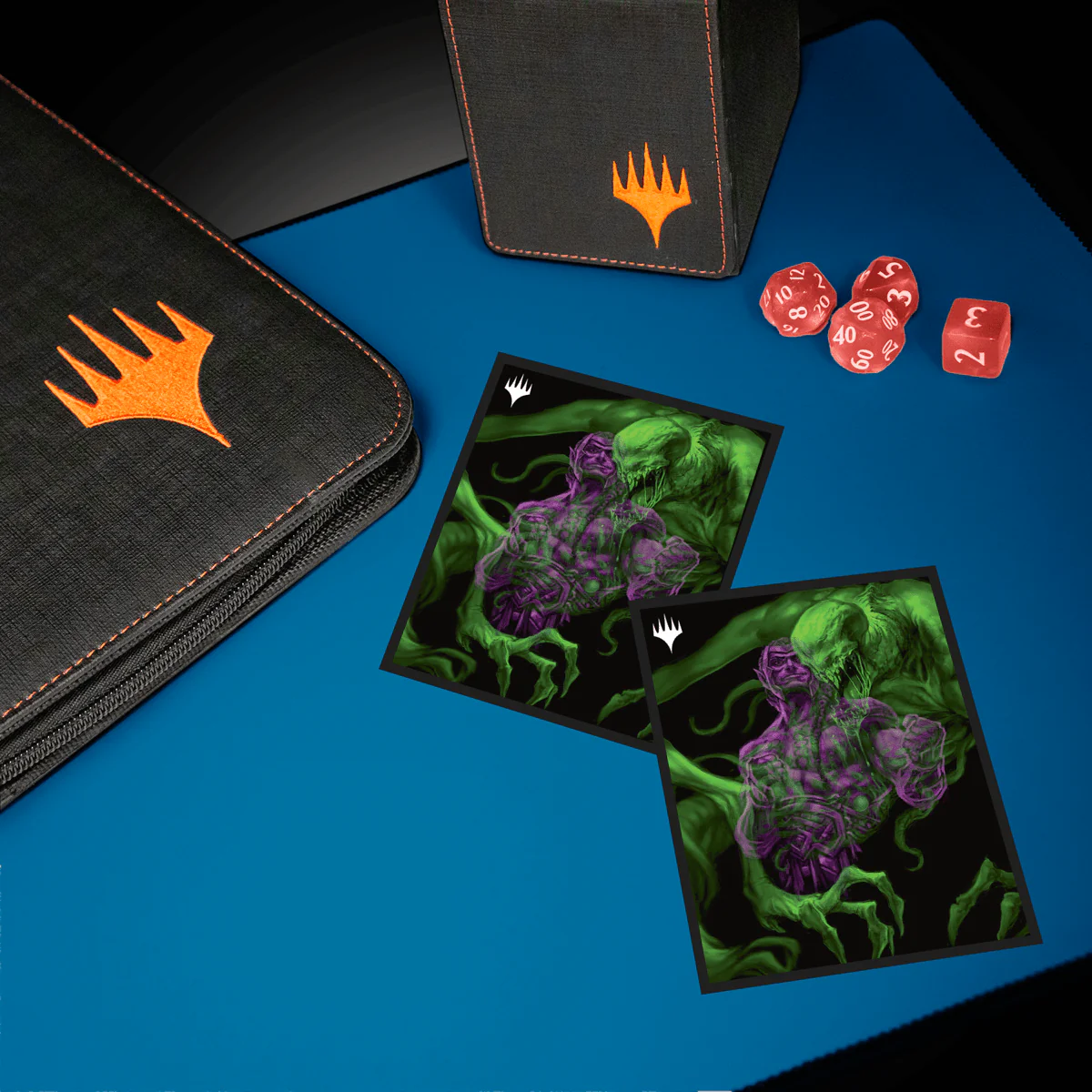 Duskmourn Tyvar, the Pummeler (Double Exposure Alt) 100ct DECK PROTECTOR® Sleeves for Magic: The Gathering - Image 2