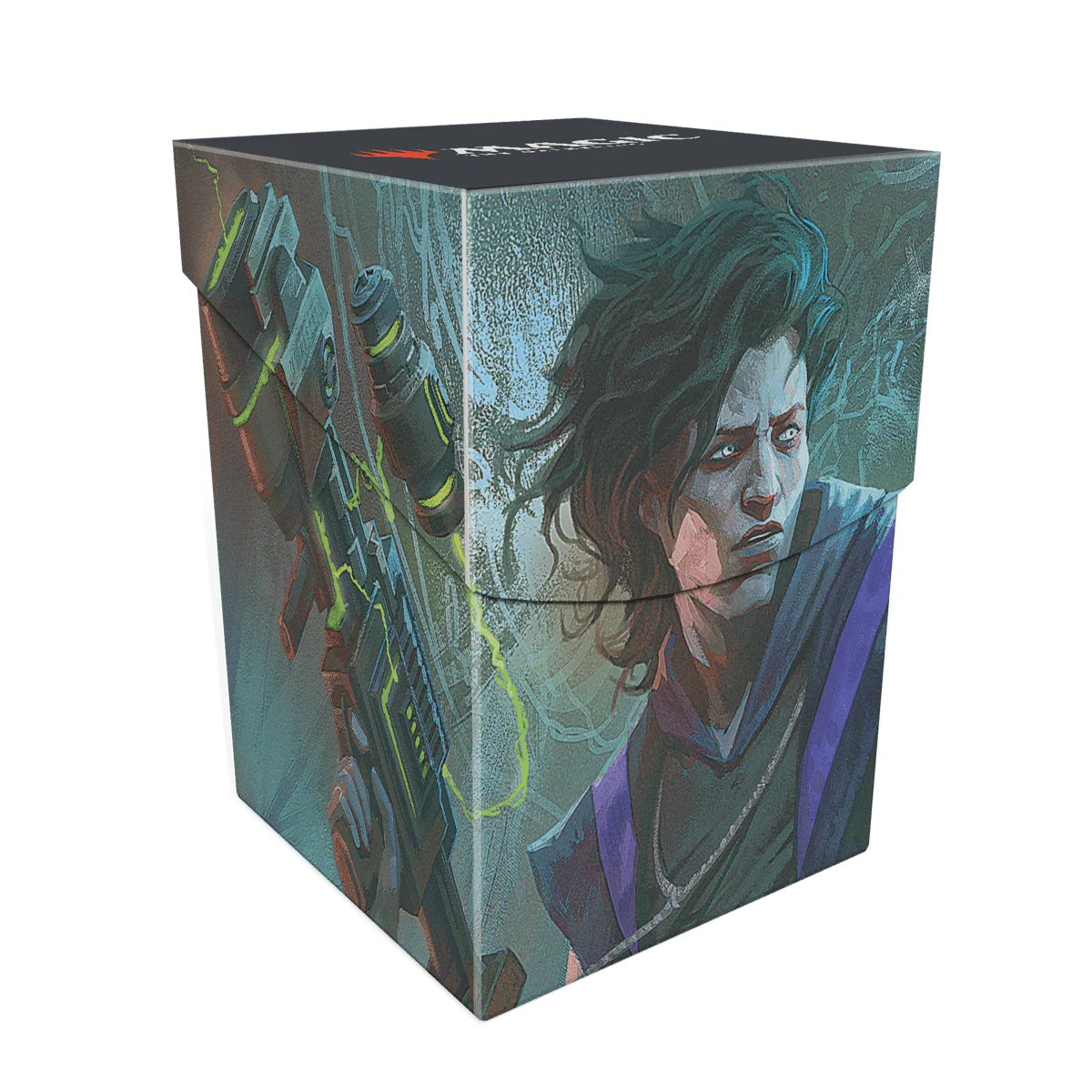 Duskmourn Winter, Cynical Opportunist (Commander) 100+ Deck Box for Magic: The Gathering