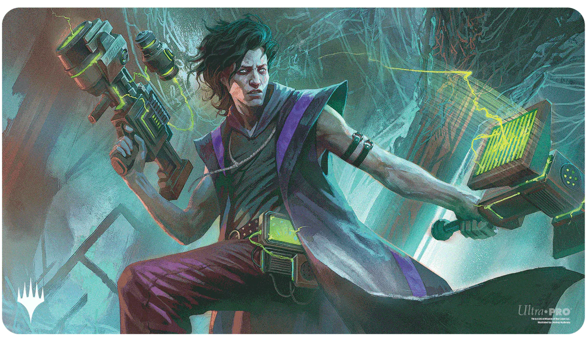 Duskmourn Winter, Cynical Opportunist (Commander) Standard Gaming Playmat for Magic: The Gathering - Image 2