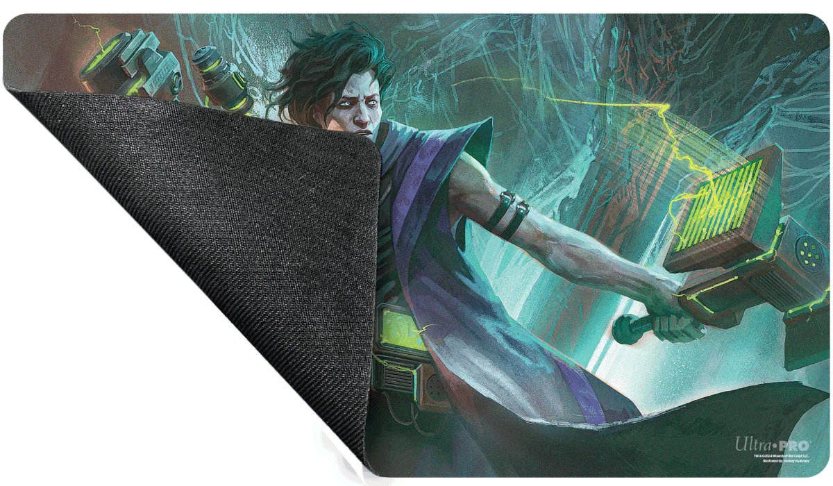 Duskmourn Winter, Cynical Opportunist (Commander) Standard Gaming Playmat for Magic: The Gathering - Image 3