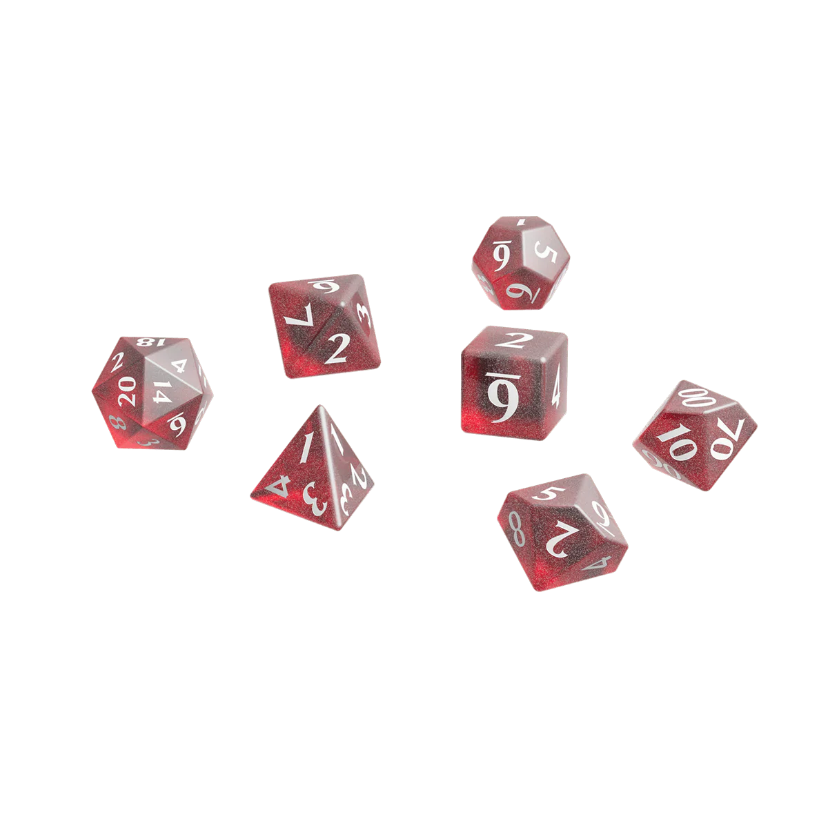 ECLIPSE® Acrylic RPG Dice Set (11ct) - Image 3