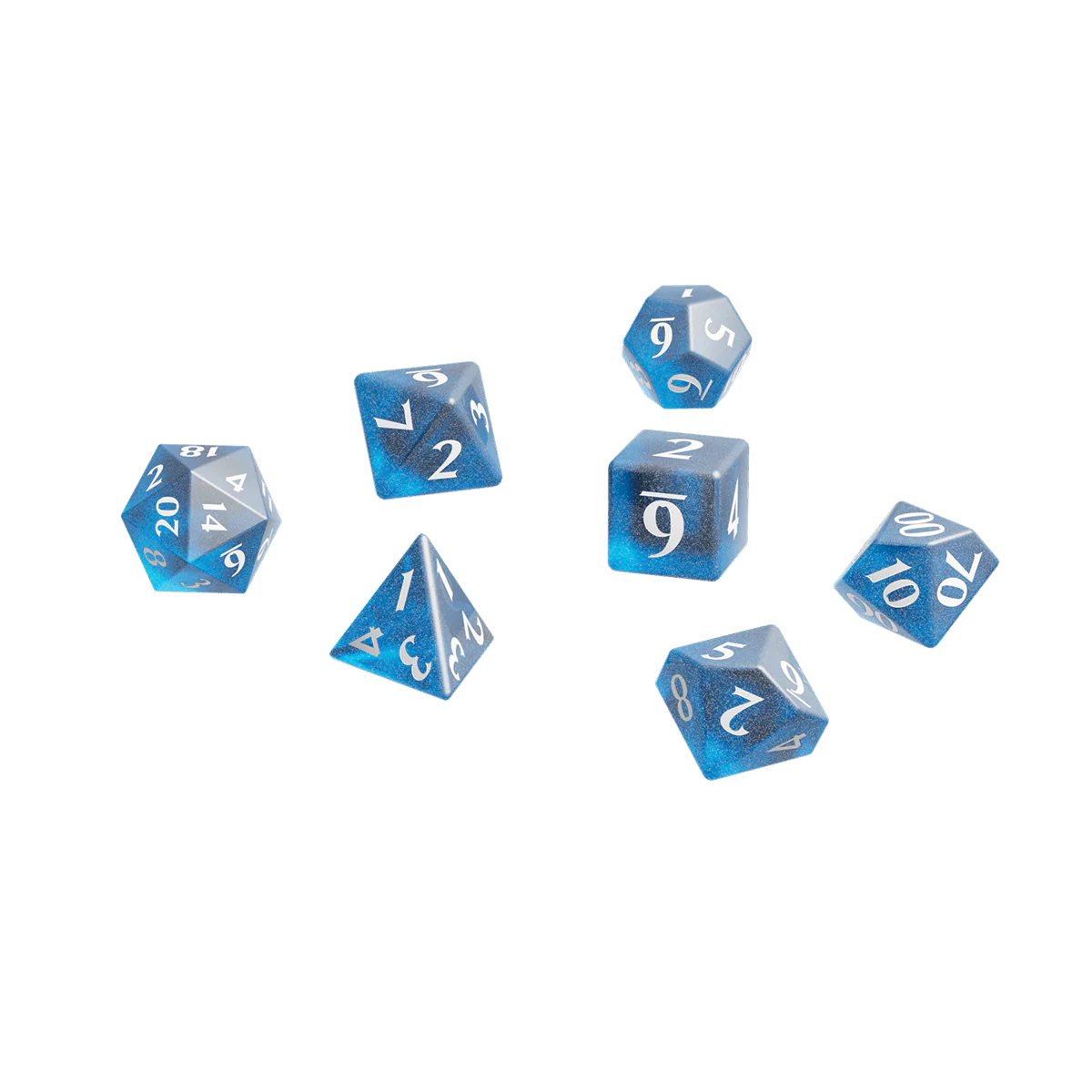 ECLIPSE® Acrylic RPG Dice Set (11ct) - Image 7