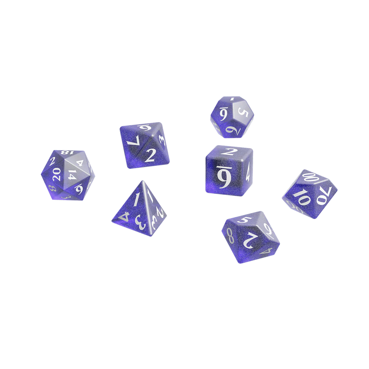 ECLIPSE® Acrylic RPG Dice Set (11ct) - Image 9