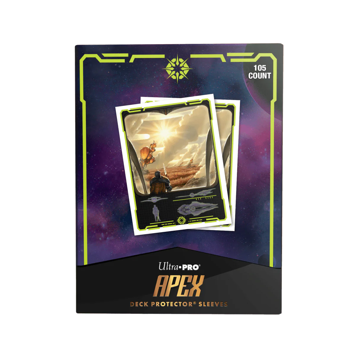 Edge of Eternities Adagia, Windswept Bastion 105ct APEX DECK PROTECTOR® Sleeves for Magic: The Gathering - Image 5
