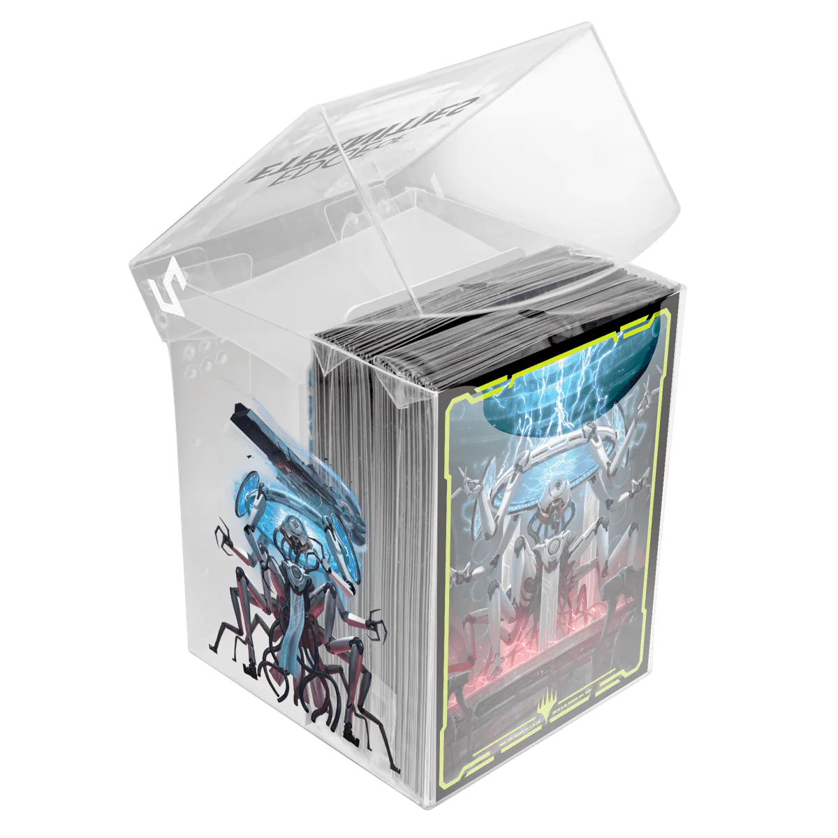 Edge of Eternities Counter Intelligence 100ct DECK PROTECTOR® Sleeves in Clear Box for Magic: The Gathering - Image 3