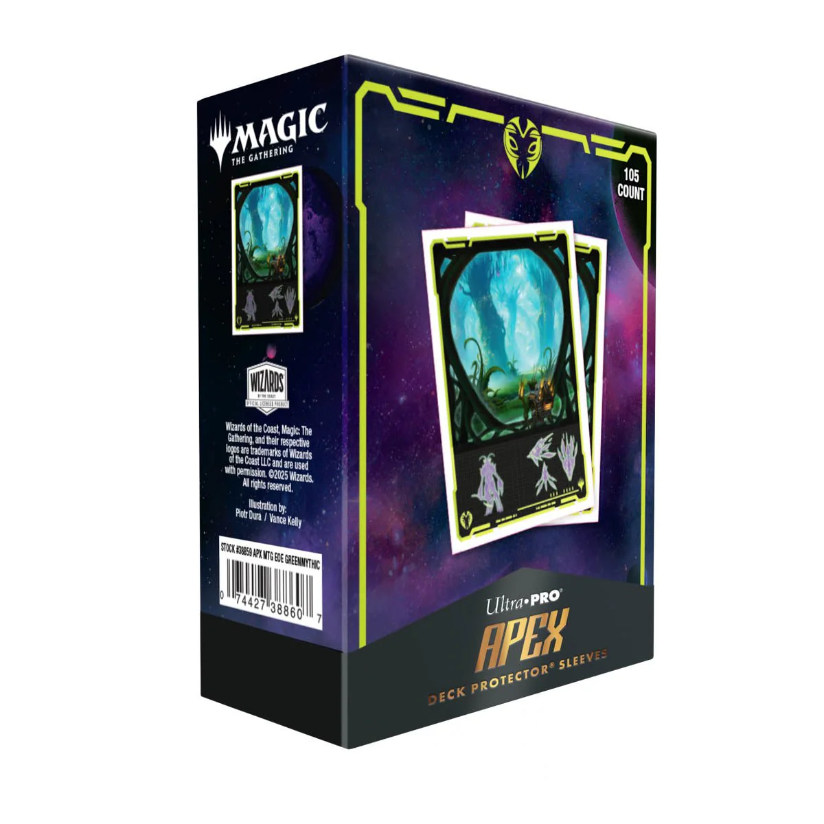 Edge of Eternities Evendo, Waking Haven 105ct APEX DECK PROTECTOR® for Magic: The Gathering - Image 3