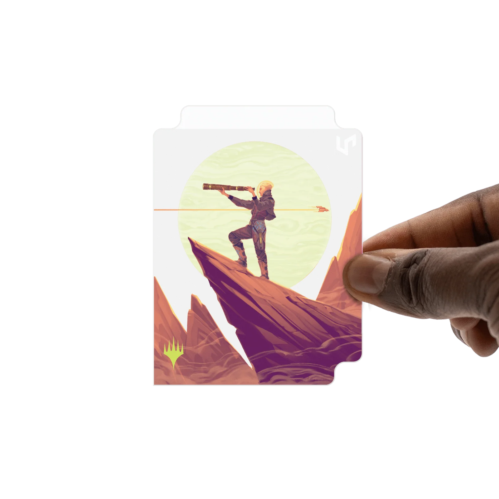 Edge of Eternities Sami, Wildcat Captain 100ct DECK PROTECTOR® Sleeves in Clear Box for Magic: The Gathering - Image 4