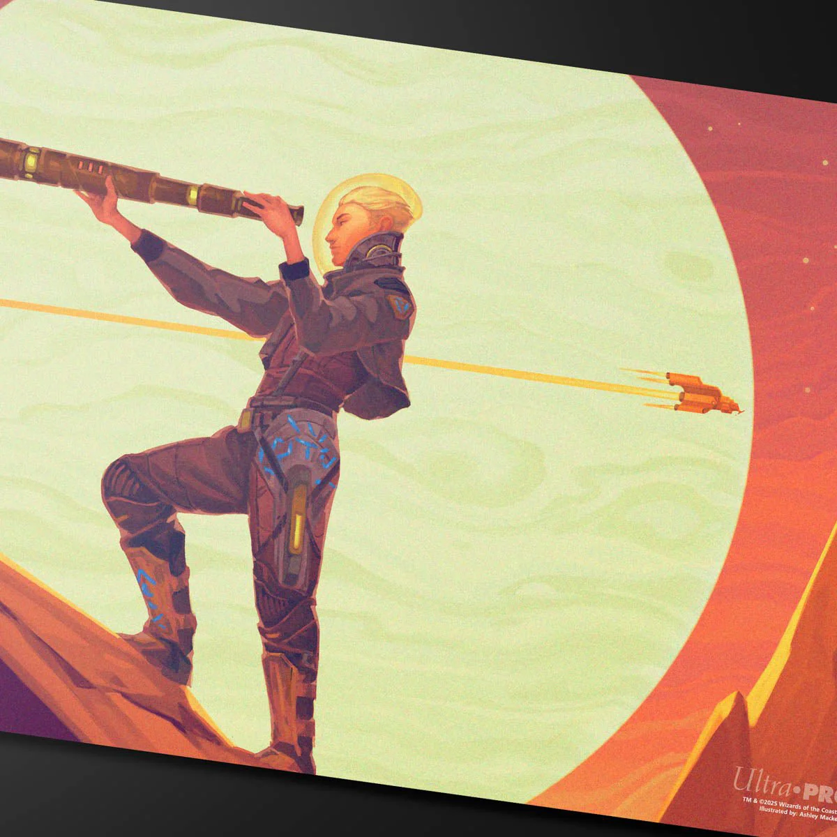 Edge of Eternities Sami, Wildcat Captain Playmat for Magic: The Gathering - Image 2