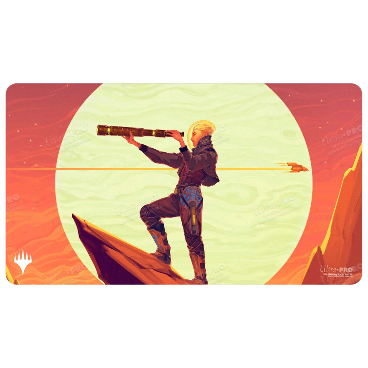 Edge of Eternities Sami, Wildcat Captain Playmat for Magic: The Gathering - Image 3