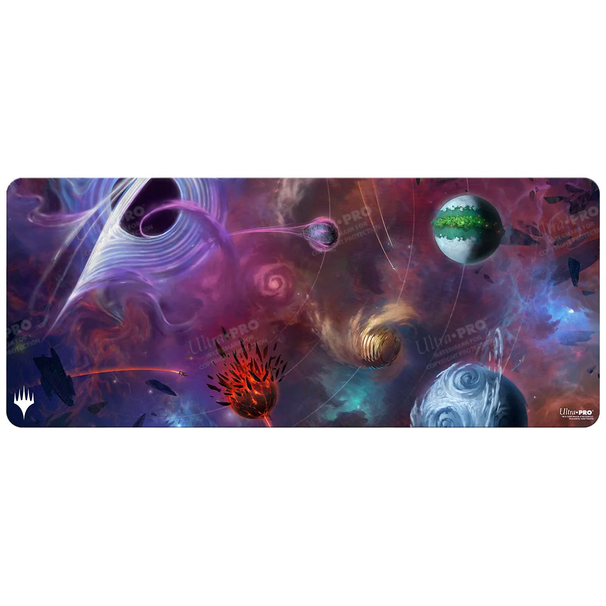 Edge of Eternities Solar System 6ft Table Playmat for Magic: The Gathering