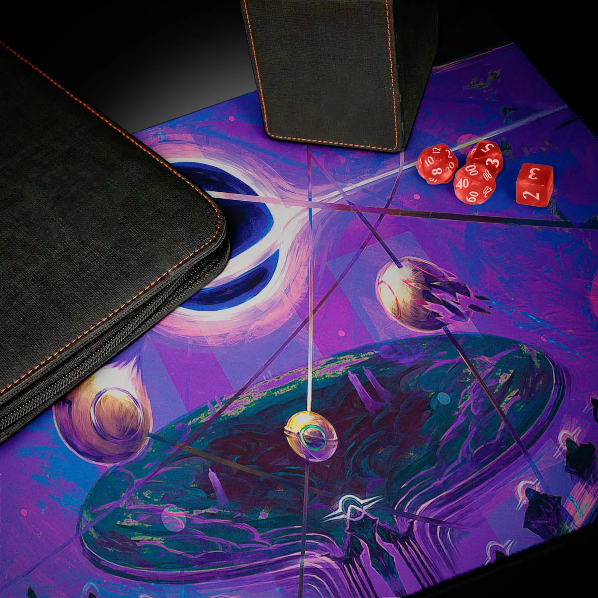 Edge of Eternities Sothera, the Supervoid Playmat for Magic: The Gathering