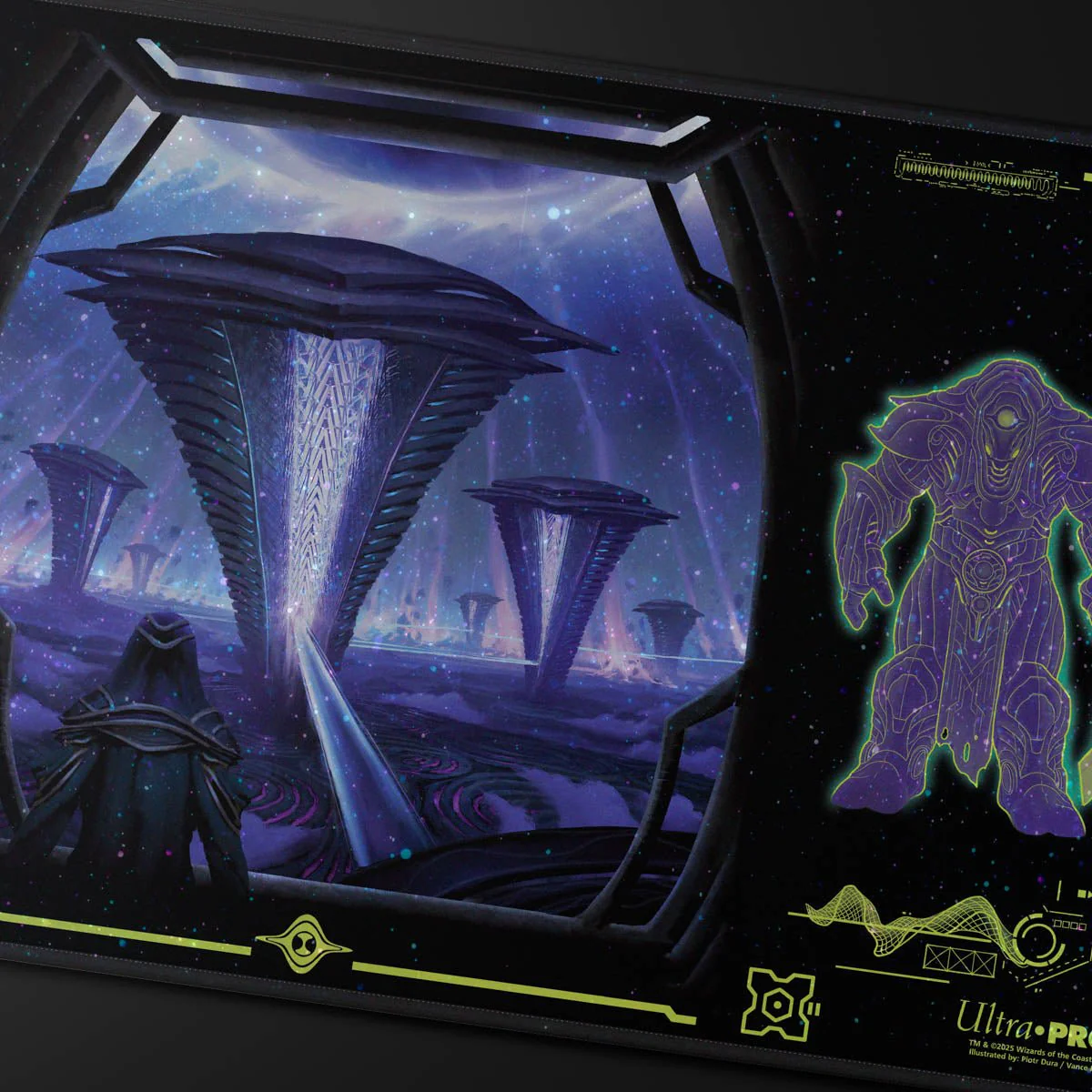 Edge of Eternities Susur Secundi, Void Altar HOLOFOIL®Playmat for Magic: The Gathering