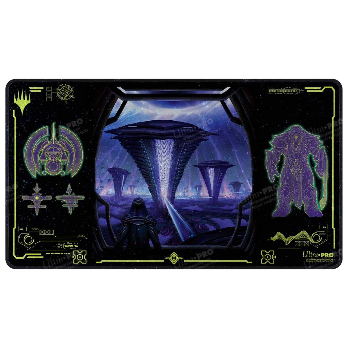 Edge of Eternities Susur Secundi, Void Altar HOLOFOIL®Playmat for Magic: The Gathering - Image 2
