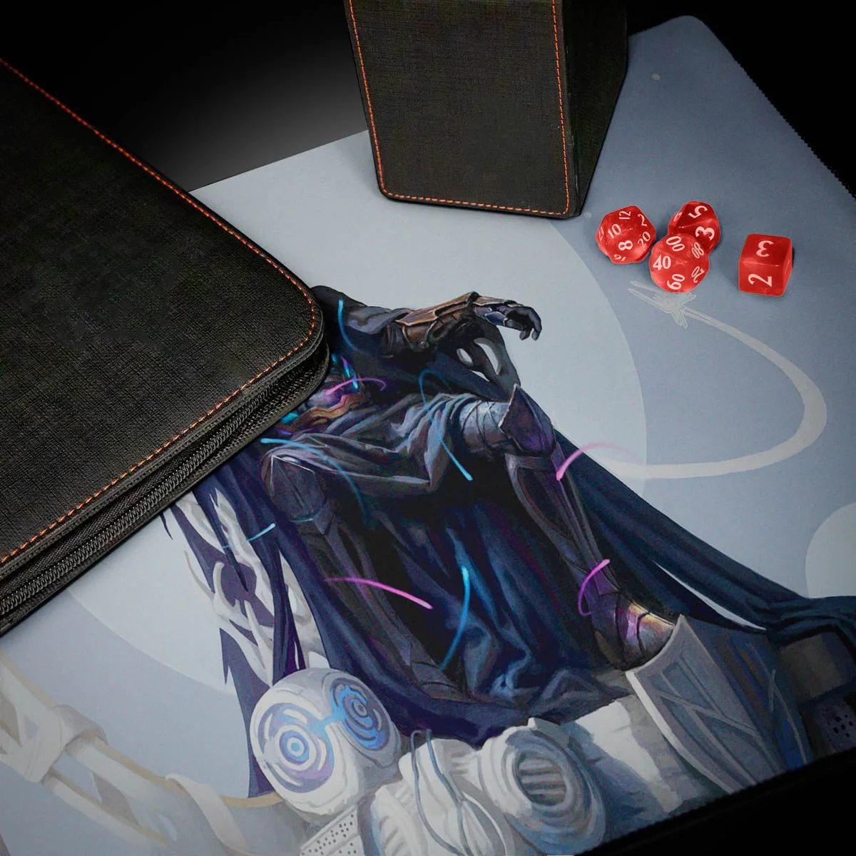 Edge of Eternities Tezzeret, Cruel Captain Playmat for Magic: The Gathering