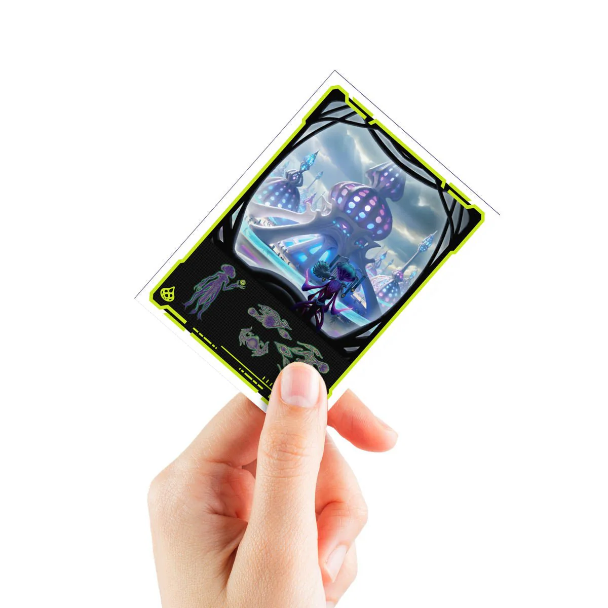 Edge of Eternities Uthros, Titanic Godcore 105ct APEX DECK PROTECTOR® for Magic: The Gathering - Image 3