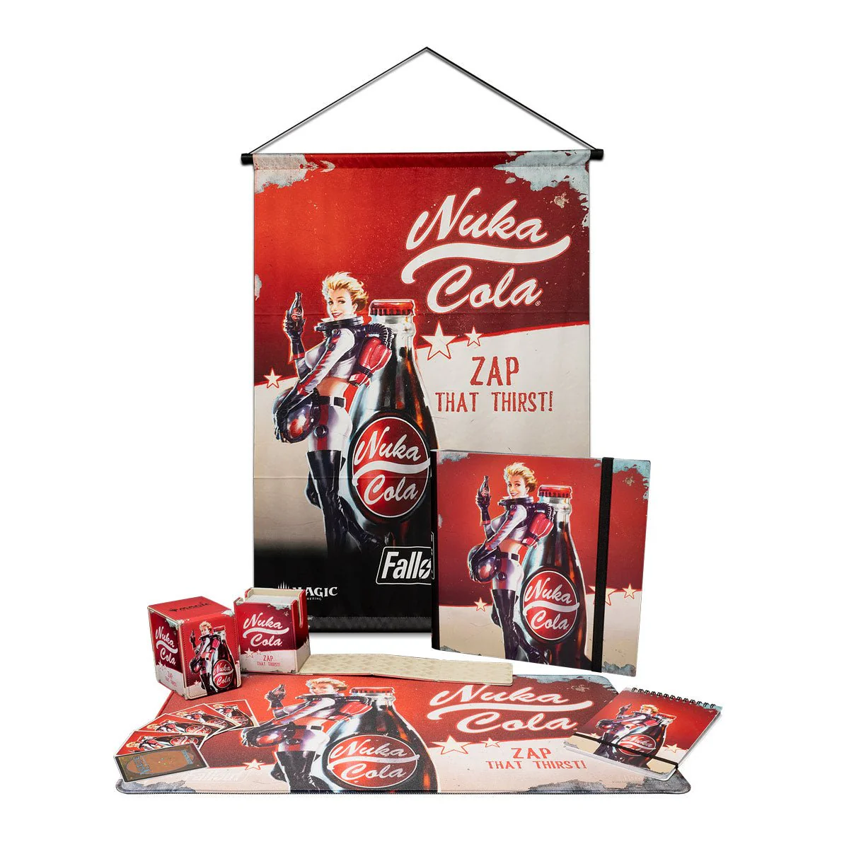 Fallout Nuka-Cola Pinup Wall Scroll for Magic: The Gathering - Image 3