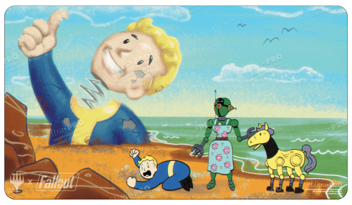 Fallout Ravages of War Standard Gaming Playmat for Magic: The Gathering