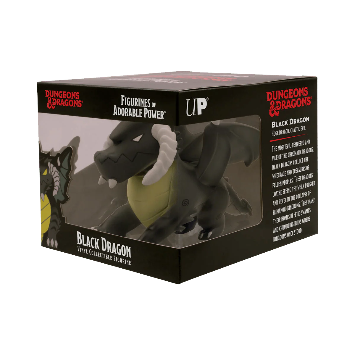 FIGURINES OF ADORABLE POWER®: Dungeons & Dragons "Black Dragon" - Image 5