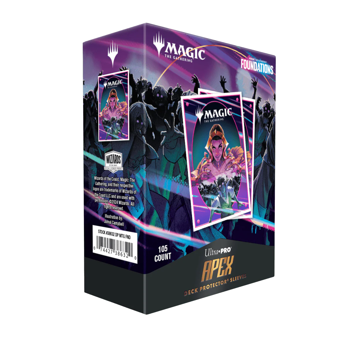 Foundations 105ct APEX DECK PROTECTOR® Sleeves for Magic: The Gathering