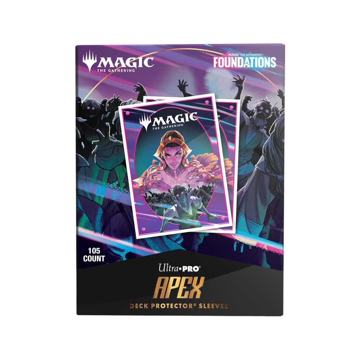 Foundations 105ct APEX DECK PROTECTOR® Sleeves for Magic: The Gathering - Image 3