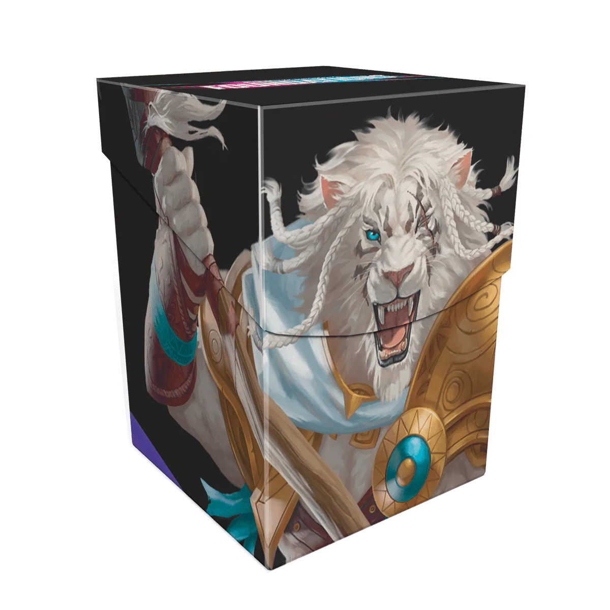 Foundations Ajani 100+ Deck Box Light for Magic: The Gathering - Image 3