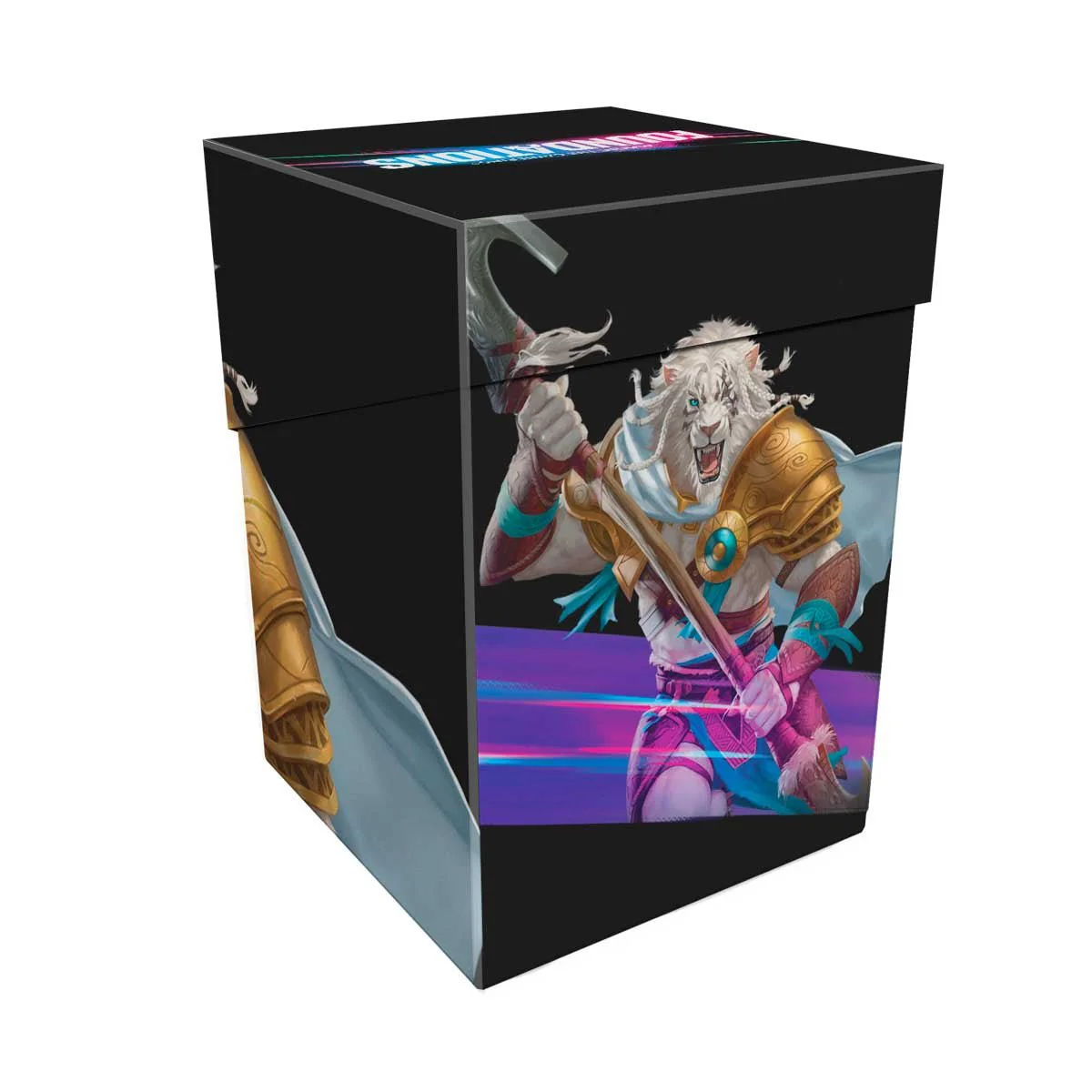 Foundations Ajani 100+ Deck Box Light for Magic: The Gathering - Image 4