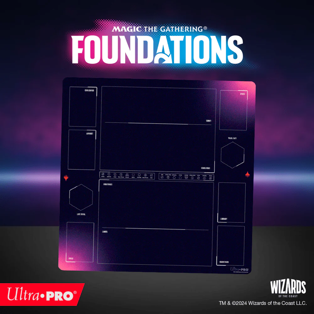 Foundations Learn To Play 2-Player Battlemat for Magic: The Gathering