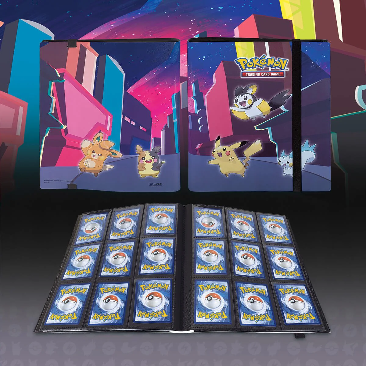 Gallery Series Shimmering Skyline 9-Pocket PRO-BINDER® for Pokémon - Image 4