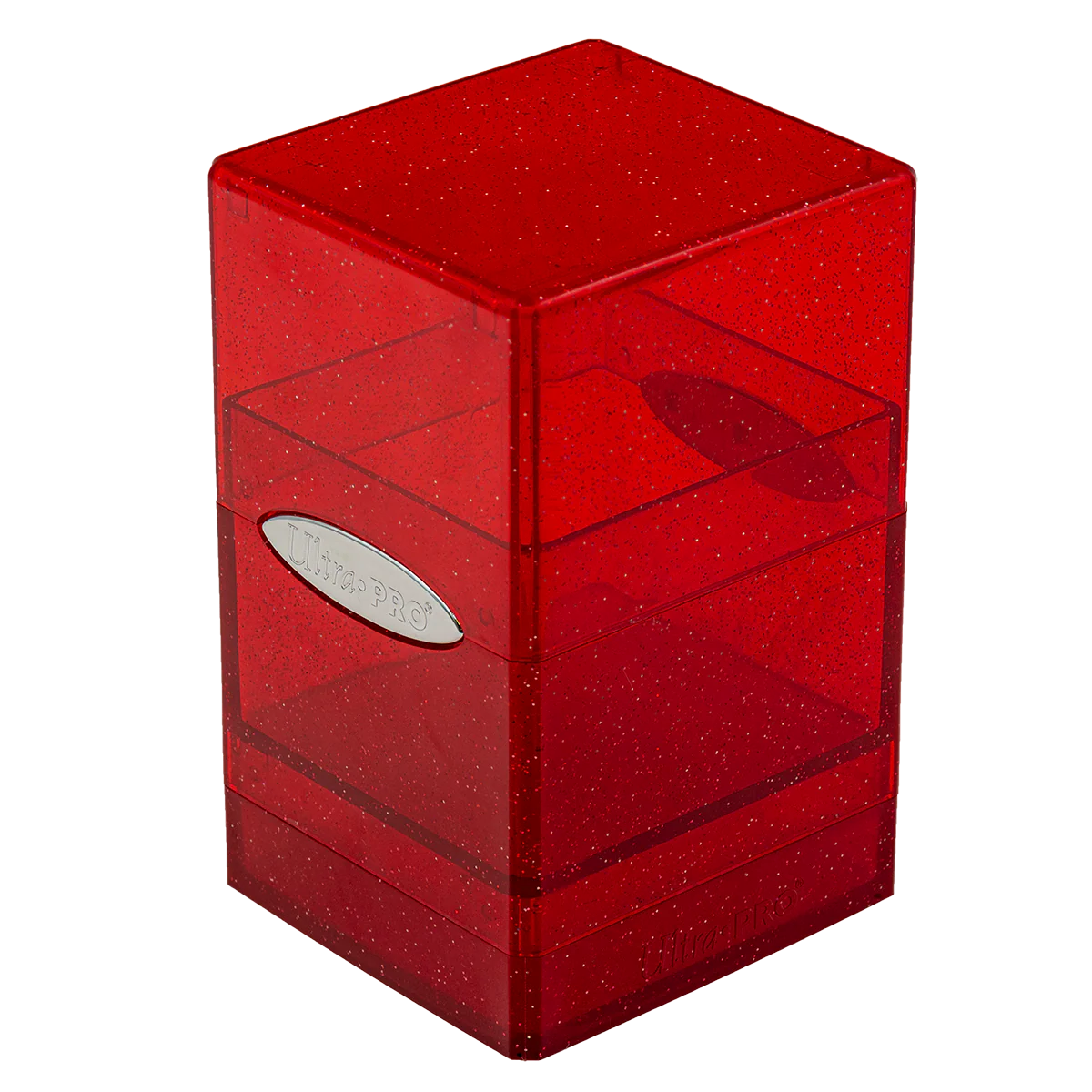 Glitter Satin Tower Deck Box