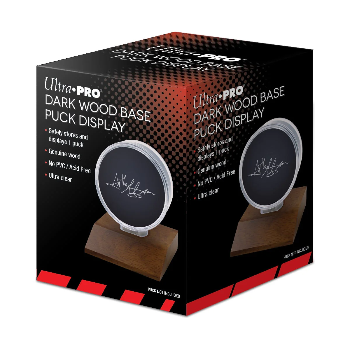 Hockey Puck Wood Base Display Holder - Image 3