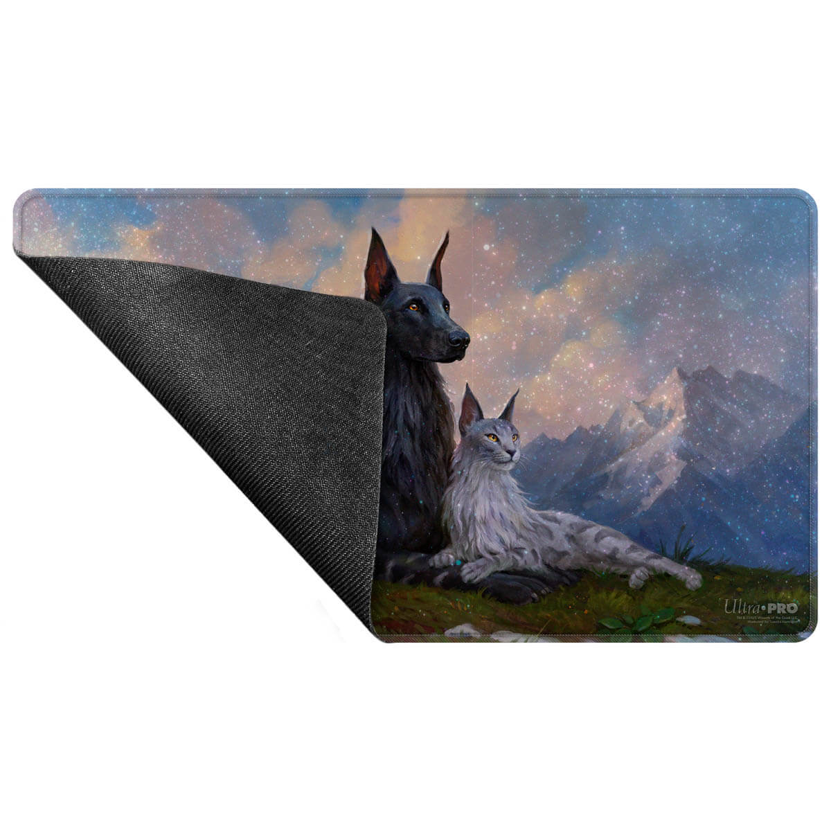 Commander Series #8 Rin and Seri, Inseparable HOLOFOIL® Playmat for Magic: The Gathering - Image 3