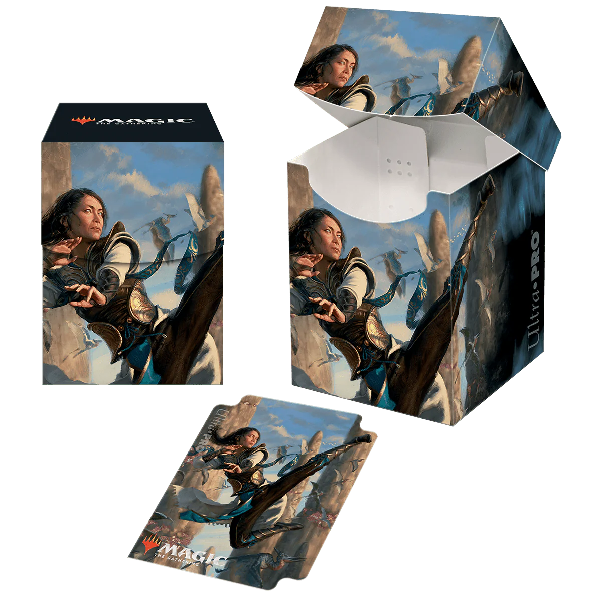 Ikoria: Lair of Behemoths Narset of the Ancient Way PRO 100+ Deck Box for Magic: The Gathering