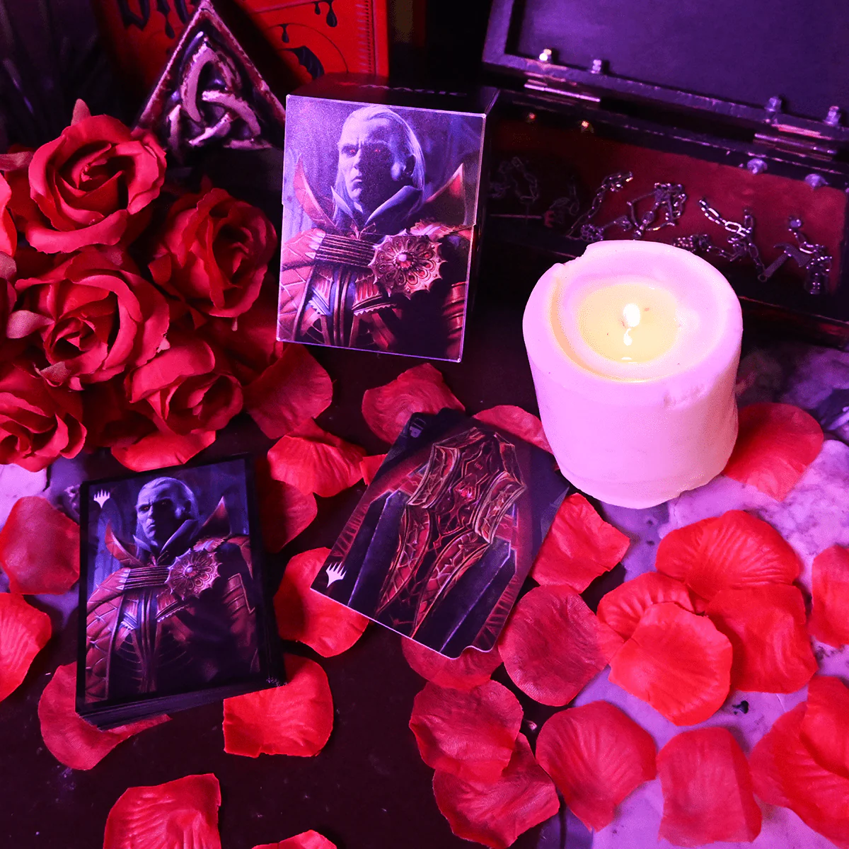 Innistrad: Crimson Vow Edgar, Charmed Groom 100+ Deck Box for Magic: The Gathering - Image 3