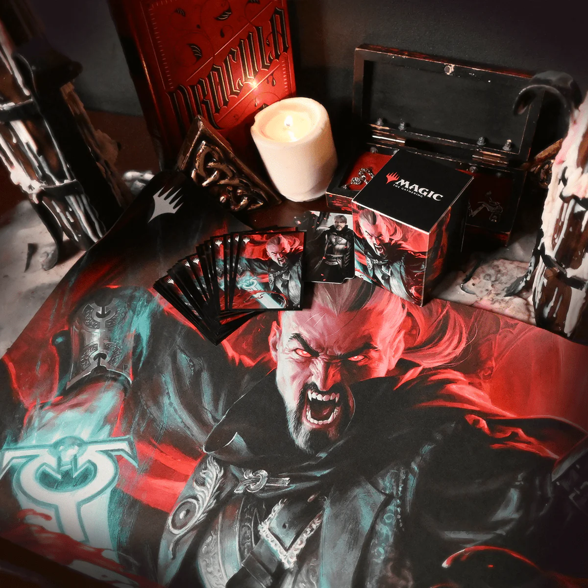 Innistrad: Crimson Vow Odric, Blood-Cursed Standard DECK PROTECTOR® Sleeves (100ct) for Magic: The Gathering - Image 3